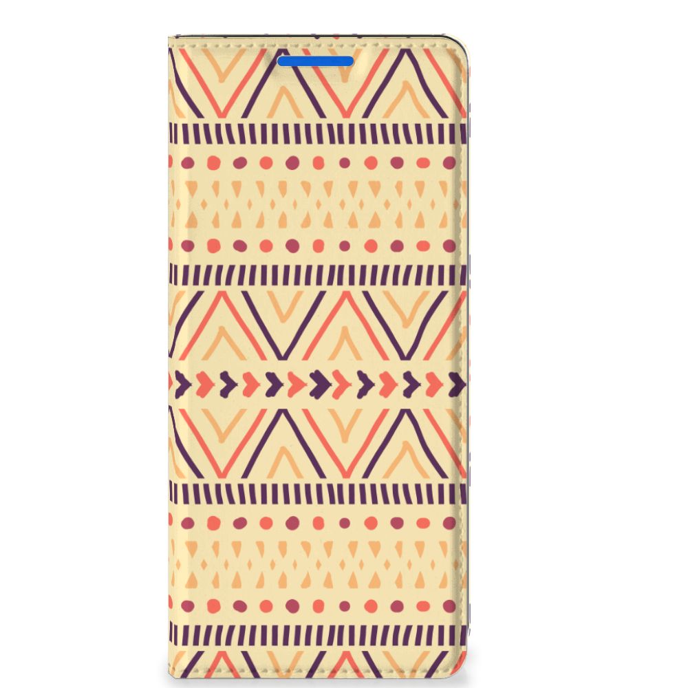 OPPO Reno 6 Pro Plus 5G Hoesje met Magneet Aztec Yellow - B2C Telecom