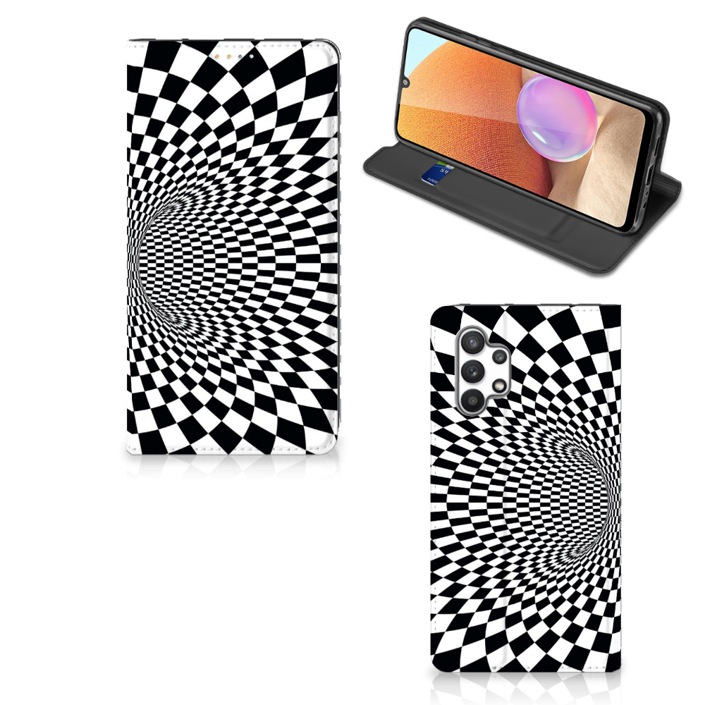Samsung Galaxy A32 4G | A32 5G Enterprise Editie Stand Case Illusie - B2C Telecom