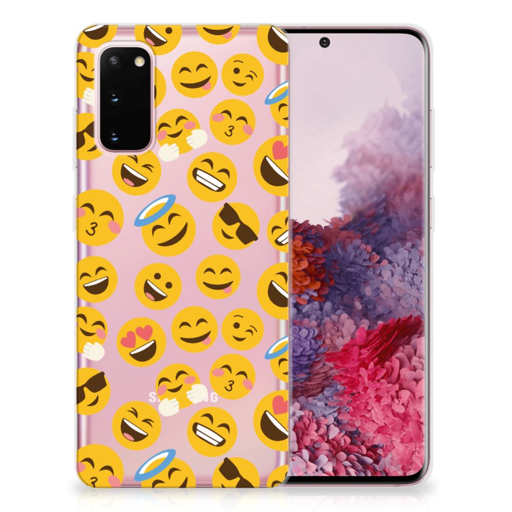 Samsung Galaxy S20 TPU bumper Emoji