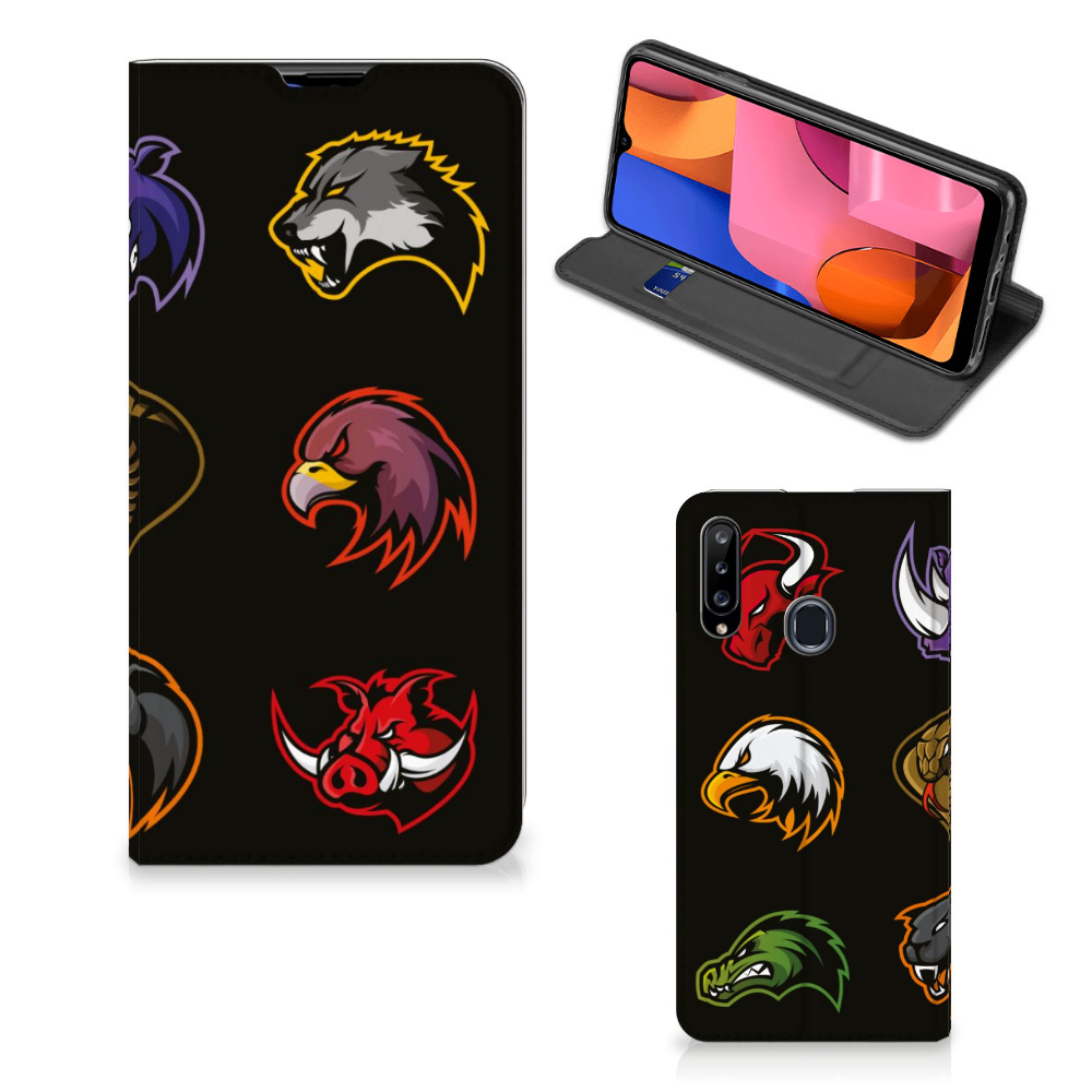 Samsung Galaxy A20s Magnet Case Cartoon - B2C Telecom