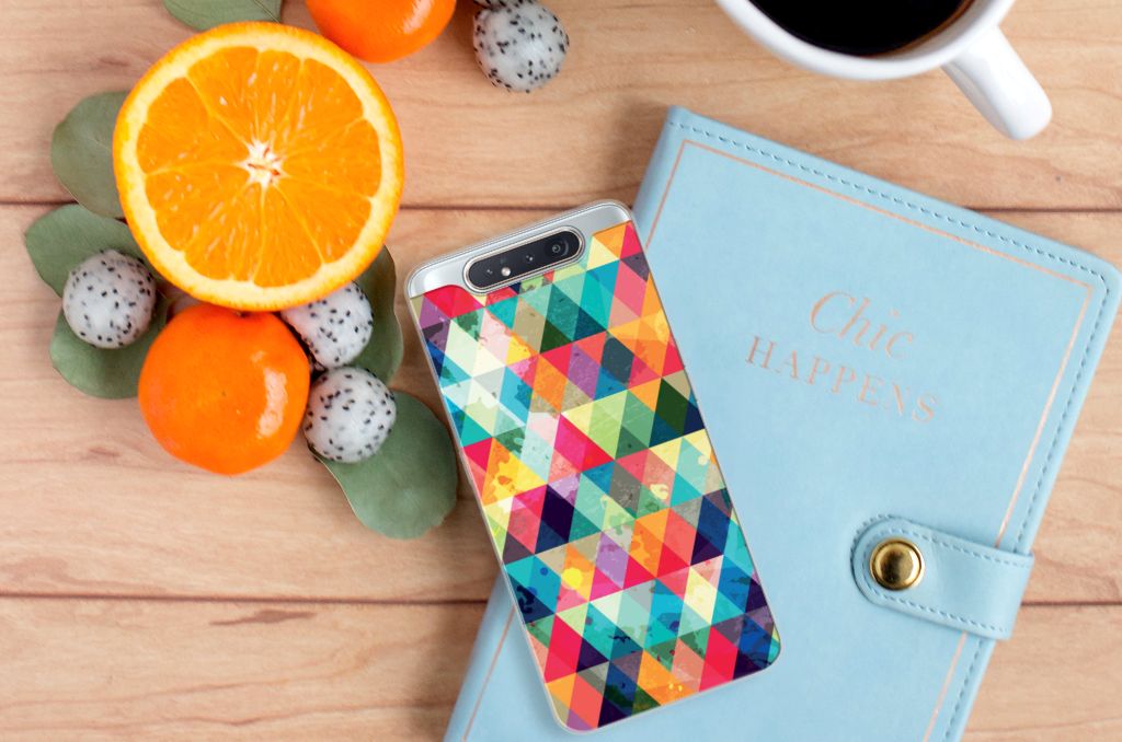 Samsung Galaxy A80 TPU bumper Geruit