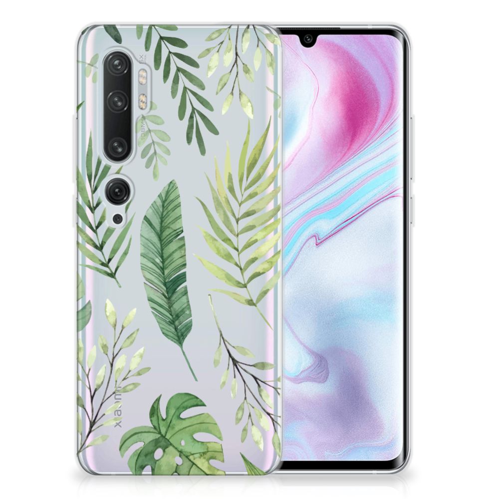 Xiaomi Mi Note 10 Pro TPU Case Leaves