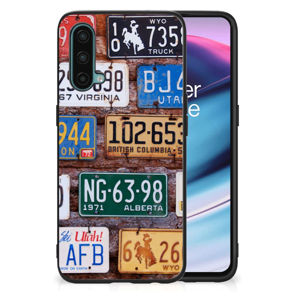 OnePlus Nord CE 5G Silicone Back Case Kentekenplaten B2C Telecom
