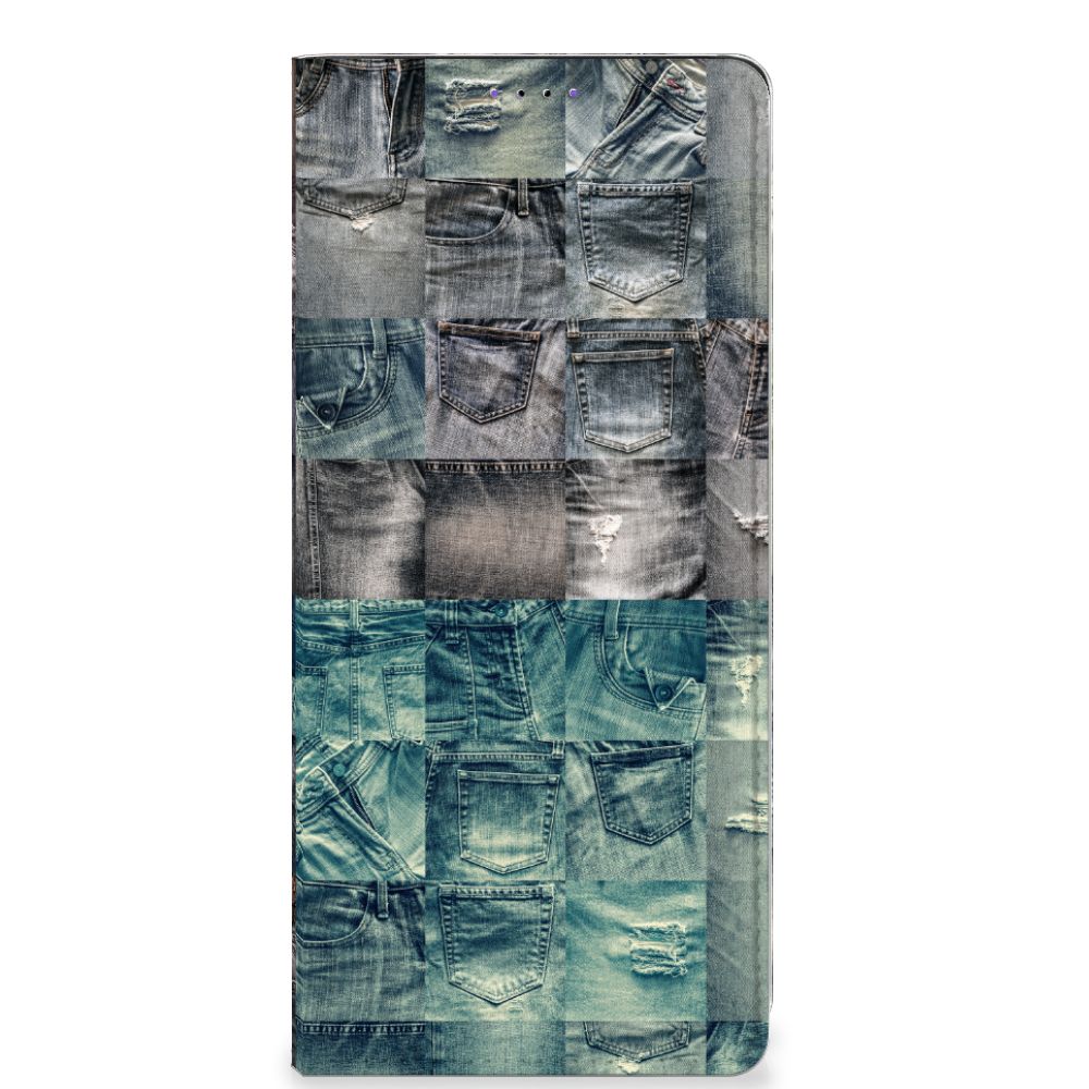 Hippe Standcase Samsung Galaxy A22 5G Spijkerbroeken - B2C Telecom