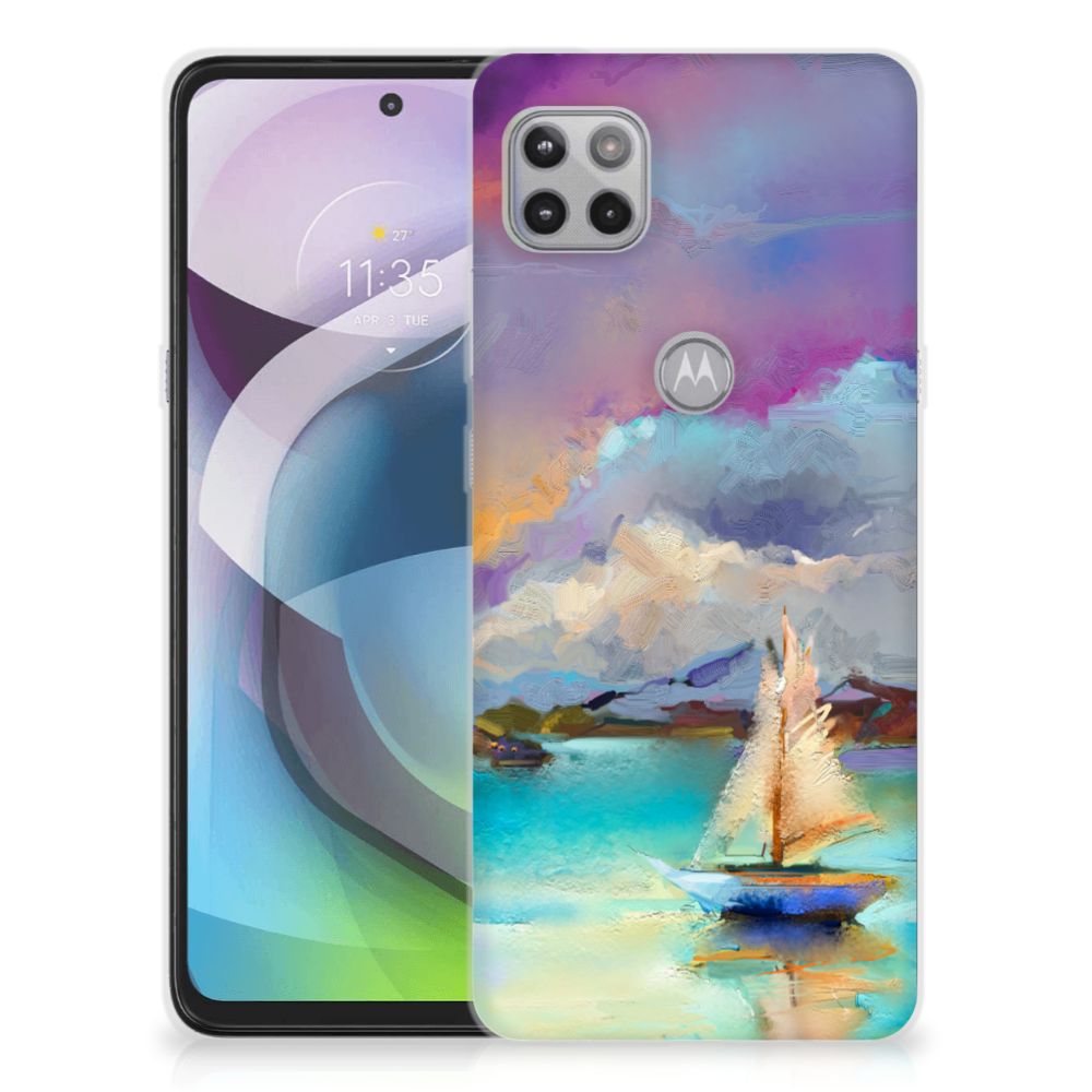 Hoesje maken Motorola Moto G 5G Boat