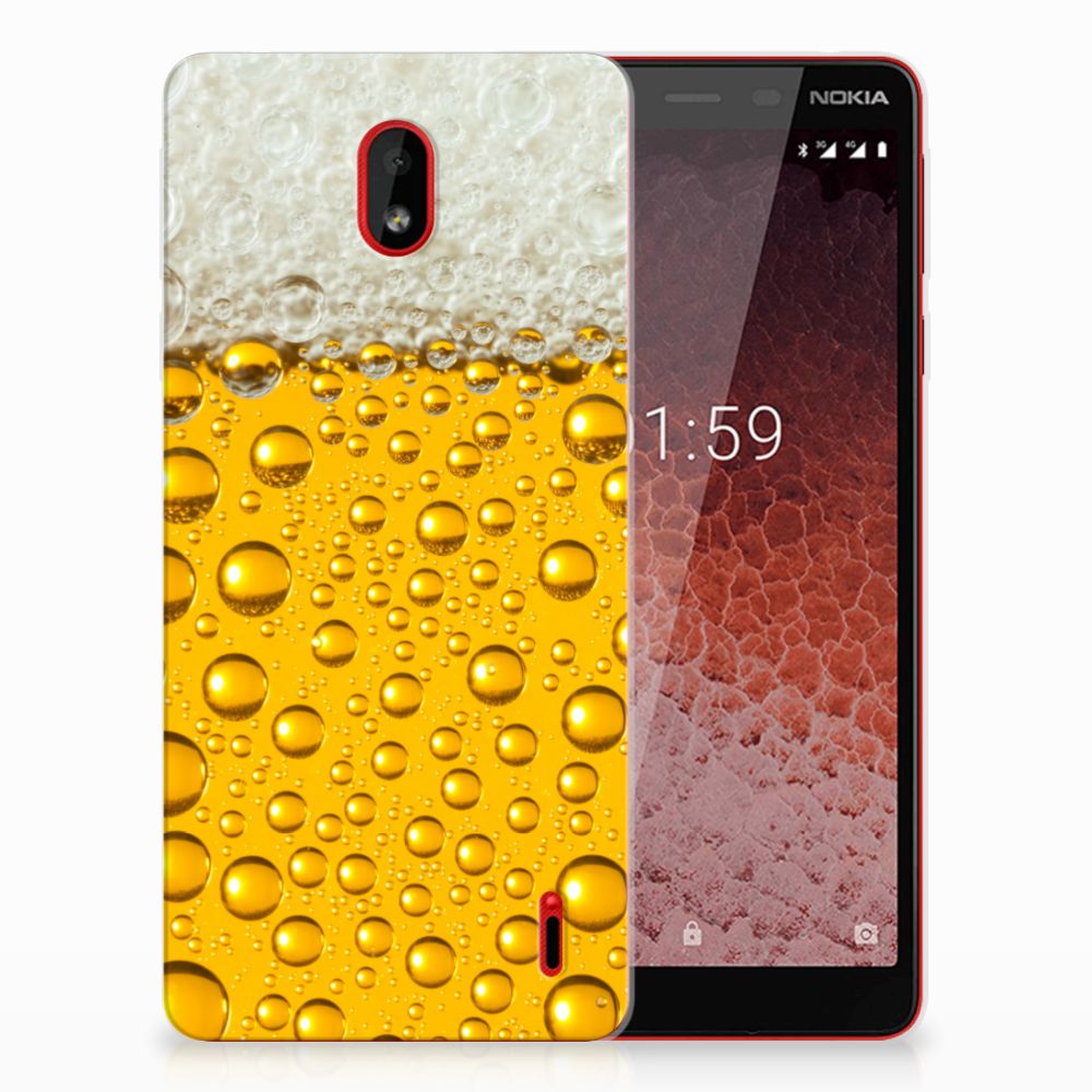Nokia 1 Plus Siliconen Case Bier