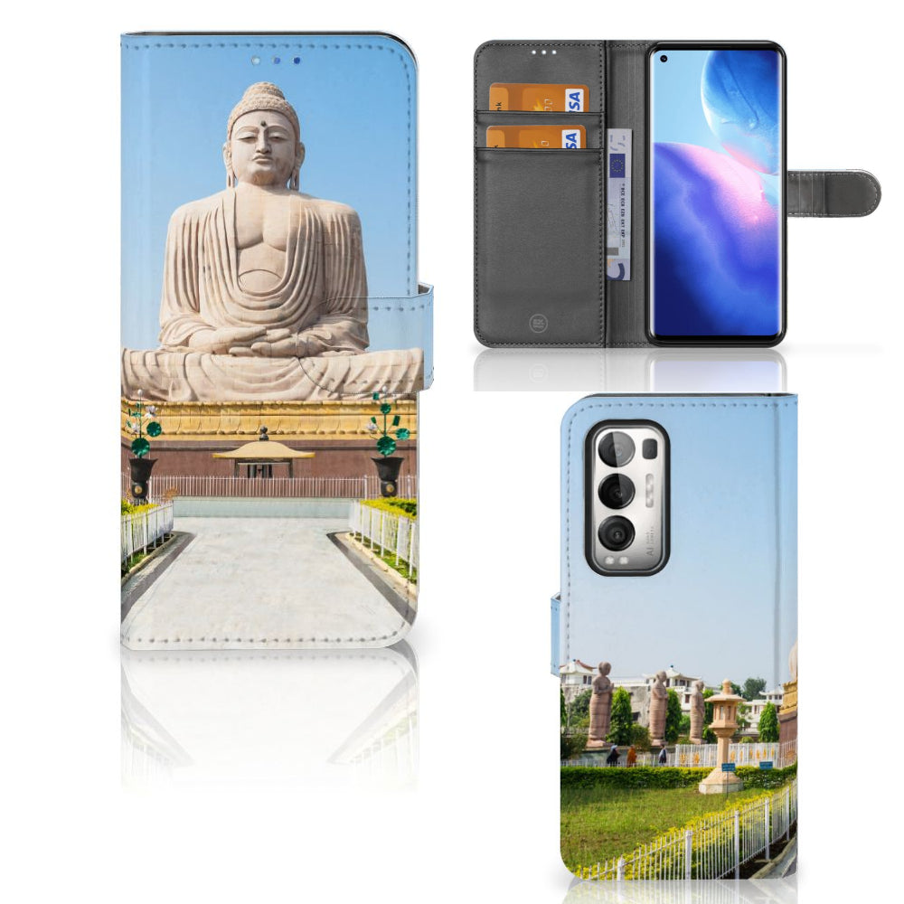 OPPO Find X3 Neo 5G Flip Cover Boeddha