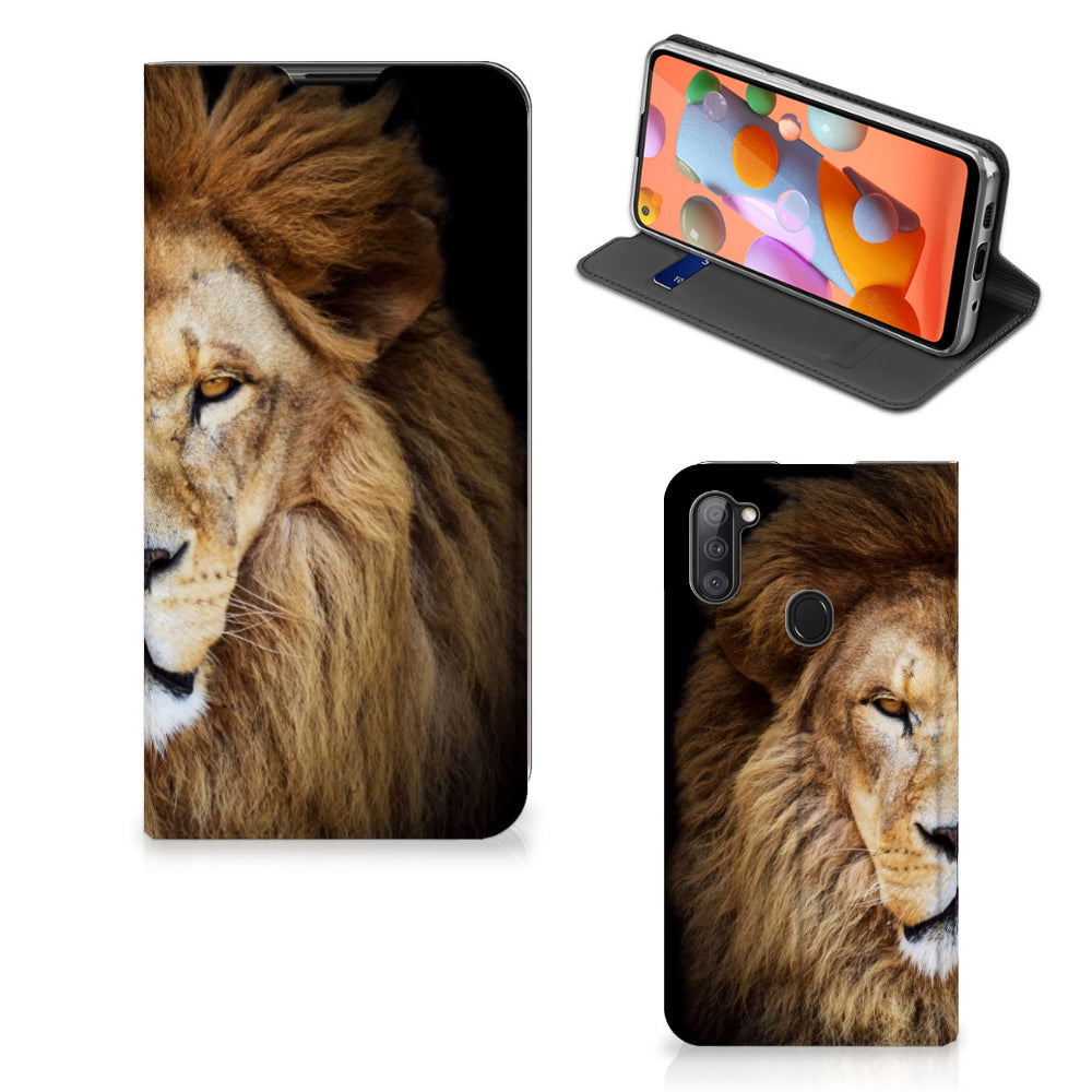 Samsung Galaxy M11 | A11 Hoesje maken Leeuw