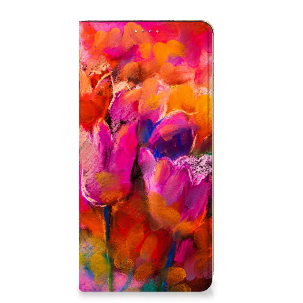Bookcase OPPO A17 Tulips - B2C Telecom