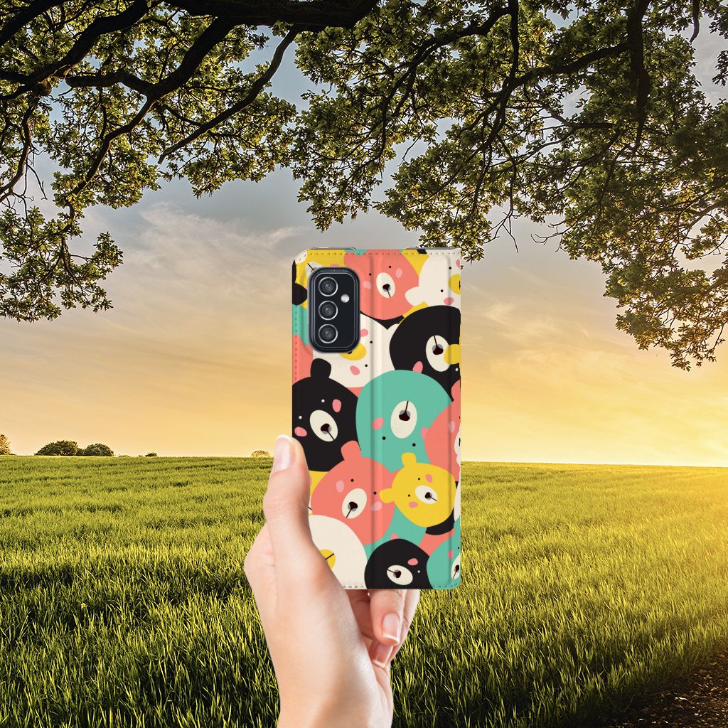 Samsung Galaxy M52 Magnet Case Bears - B2C Telecom
