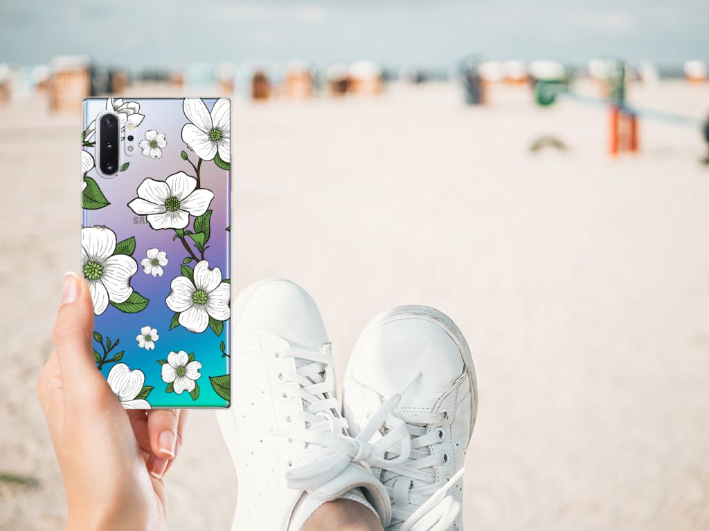 Samsung Galaxy Note 10 Plus TPU Case Dogwood Flowers