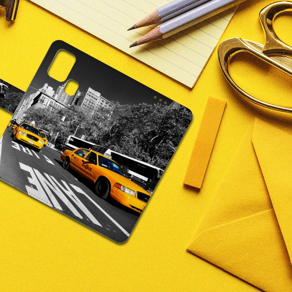 Samsung Galaxy M31 Flip Cover New York Taxi