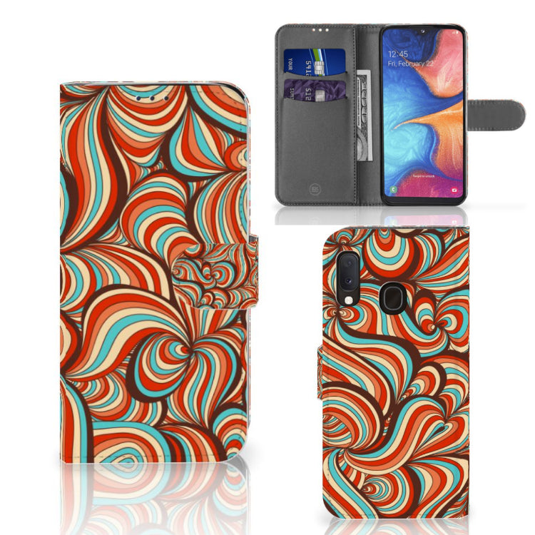 Samsung Galaxy A20e Hoesje Retro