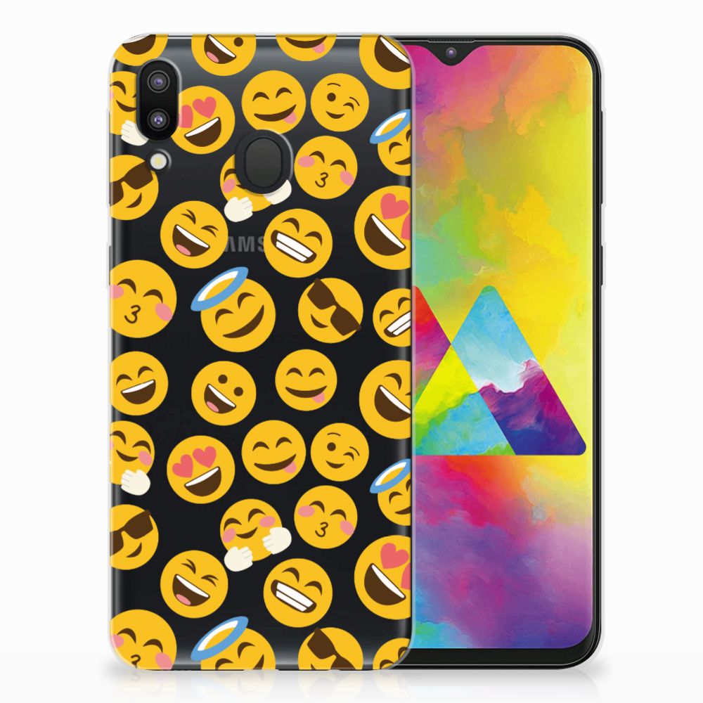 Samsung Galaxy M20 (Power) TPU bumper Emoji