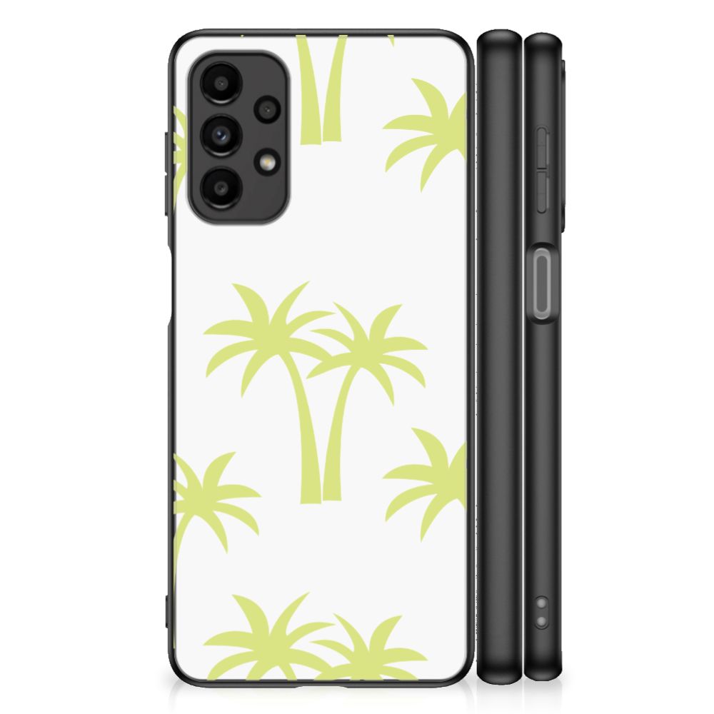 Samsung Galaxy A13 4G Bloemen Hoesje Palmtrees