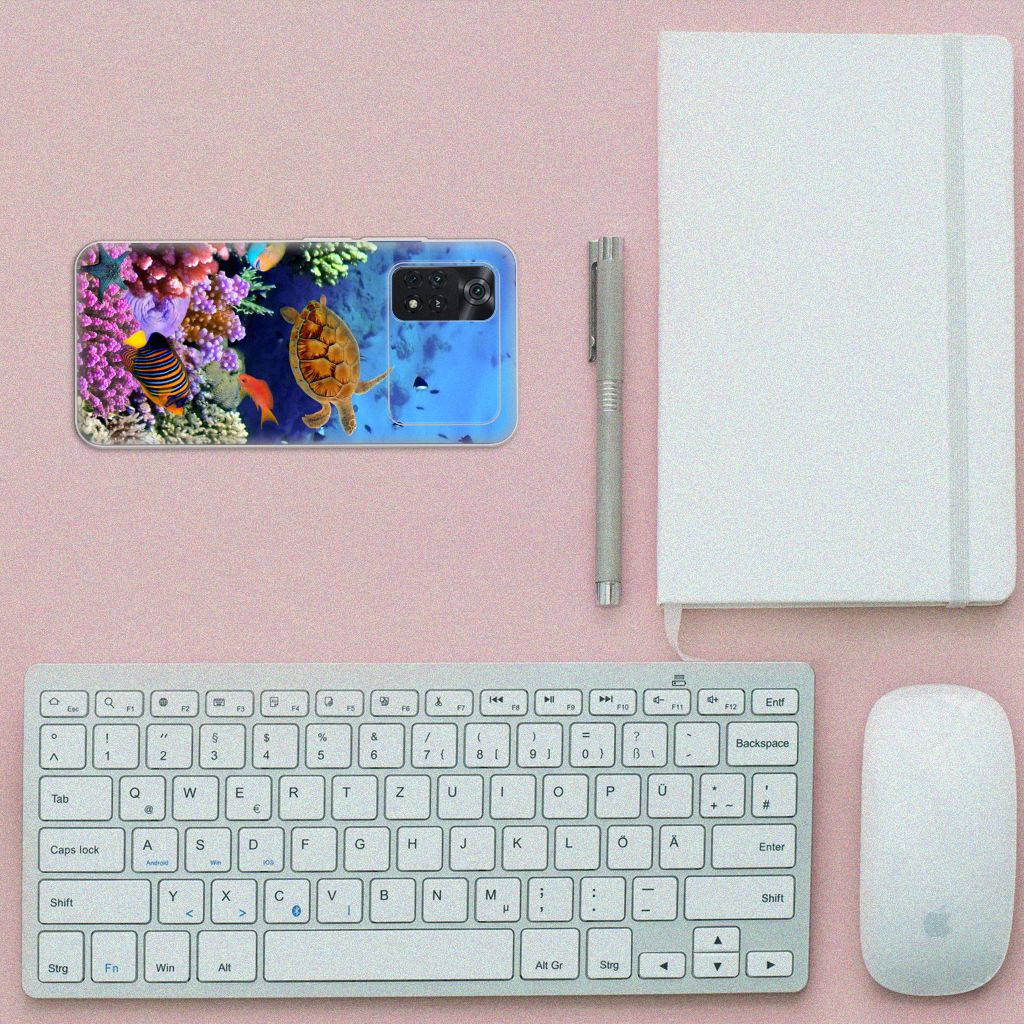 Xiaomi Poco M4 Pro 4G TPU Hoesje Vissen B2C Telecom
