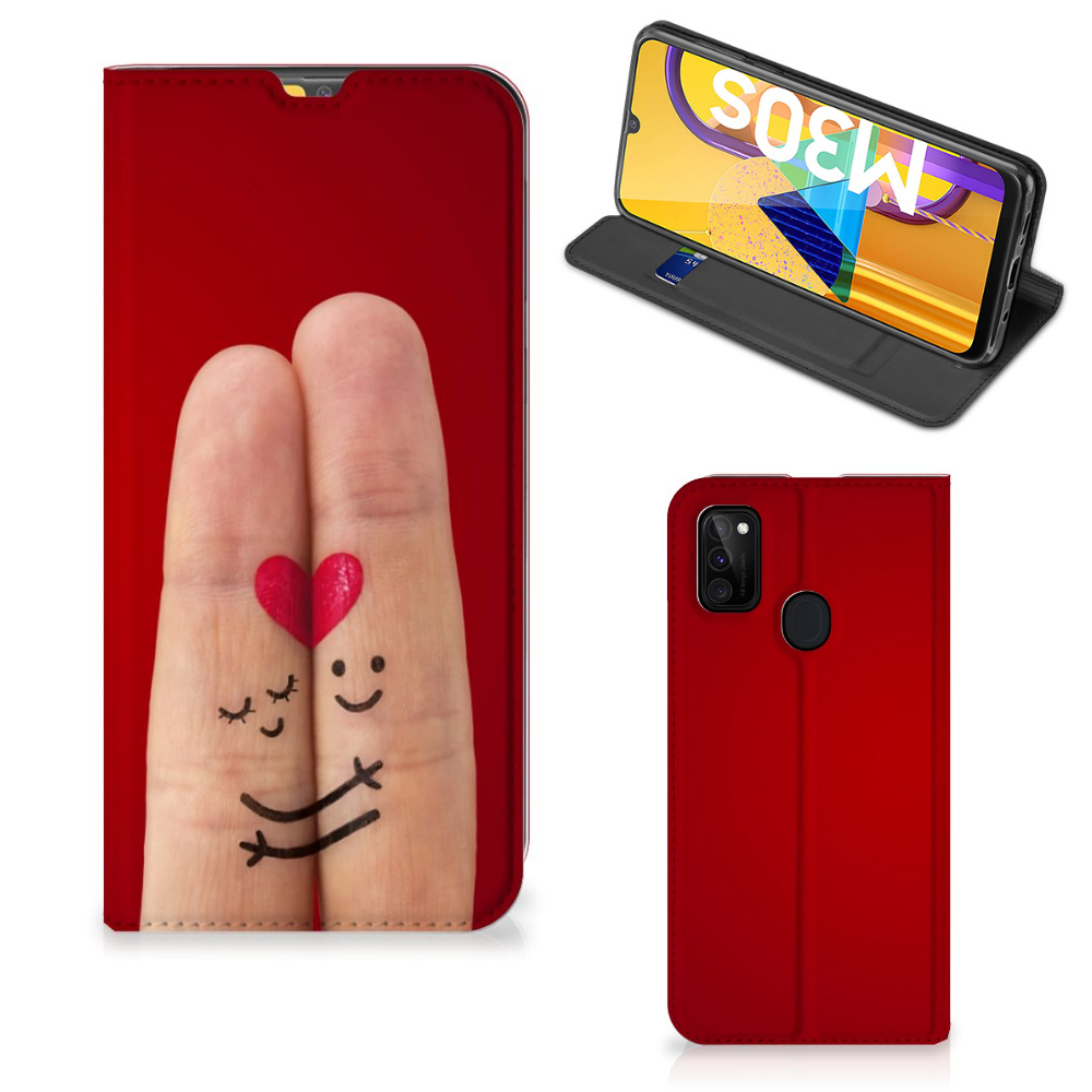 Samsung Galaxy M30s | M21 Hippe Standcase Liefde - Origineel Romantisch Cadeau - B2C Telecom