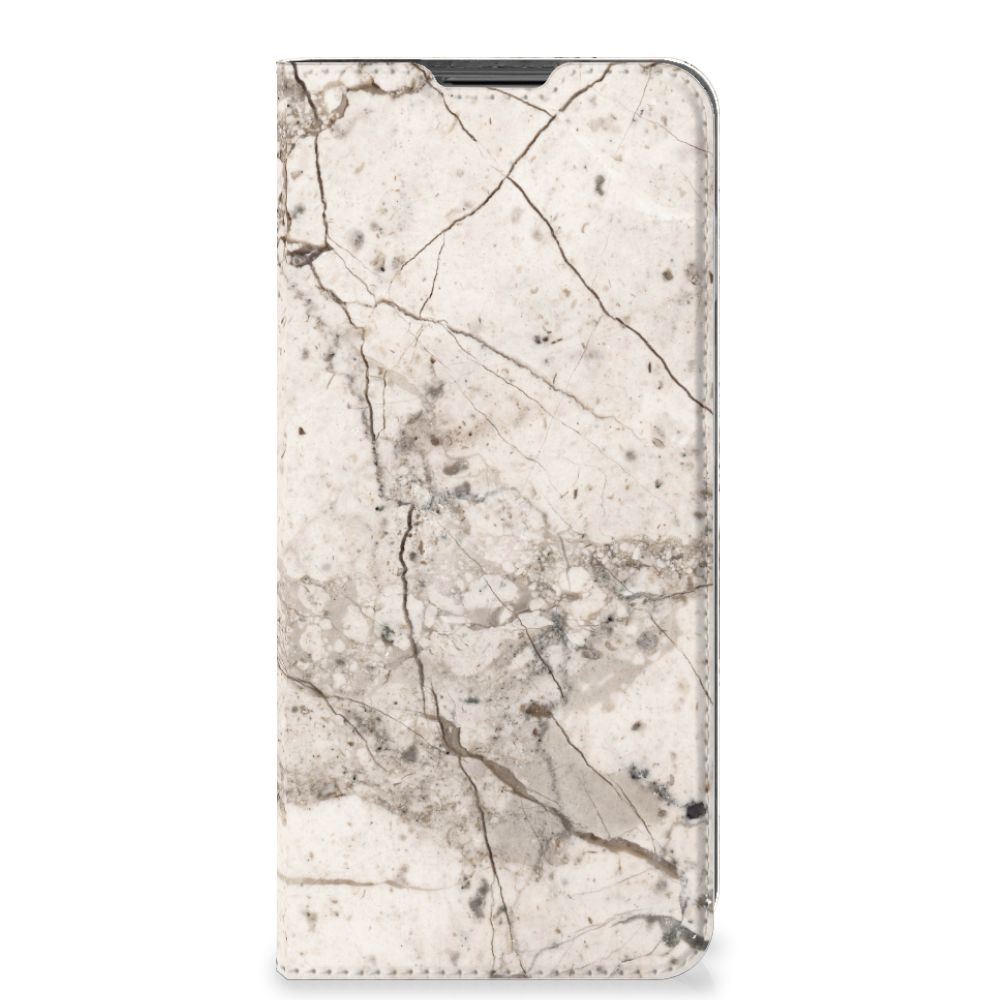 Motorola Moto G22 Standcase Marmer Beige - B2C Telecom