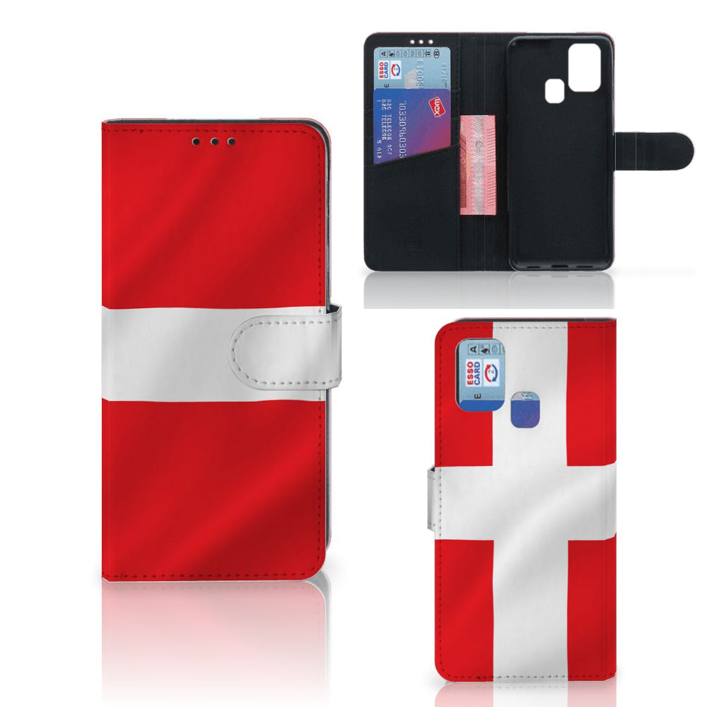 Samsung Galaxy M31 Bookstyle Case Denemarken