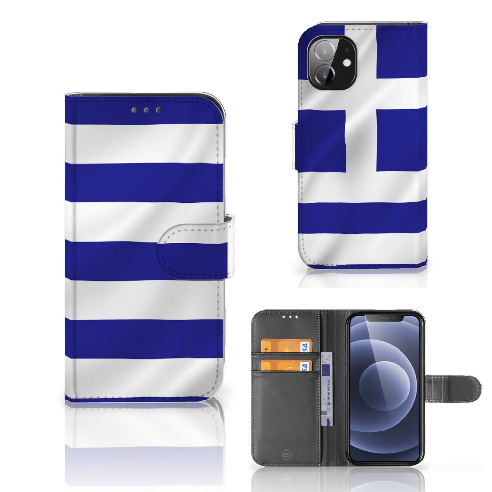 Apple iPhone 12 Mini Bookstyle Case Griekenland