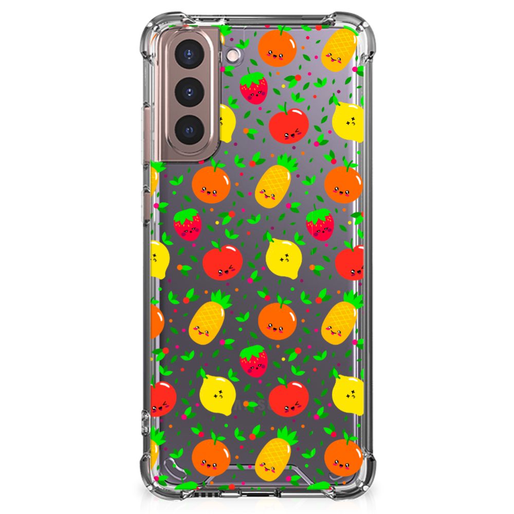 Samsung Galaxy S21 Plus Beschermhoes Fruits B2C Telecom
