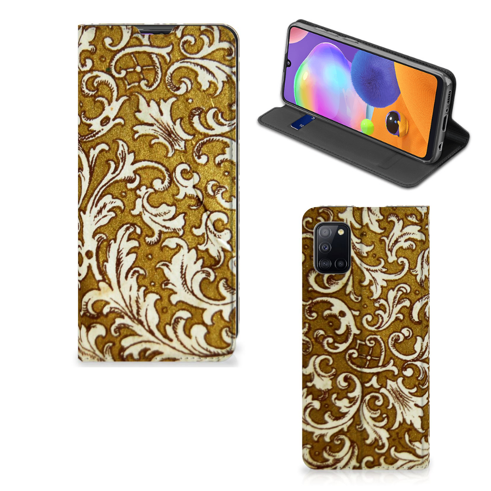 Telefoon Hoesje Samsung Galaxy A31 Barok Goud - B2C Telecom