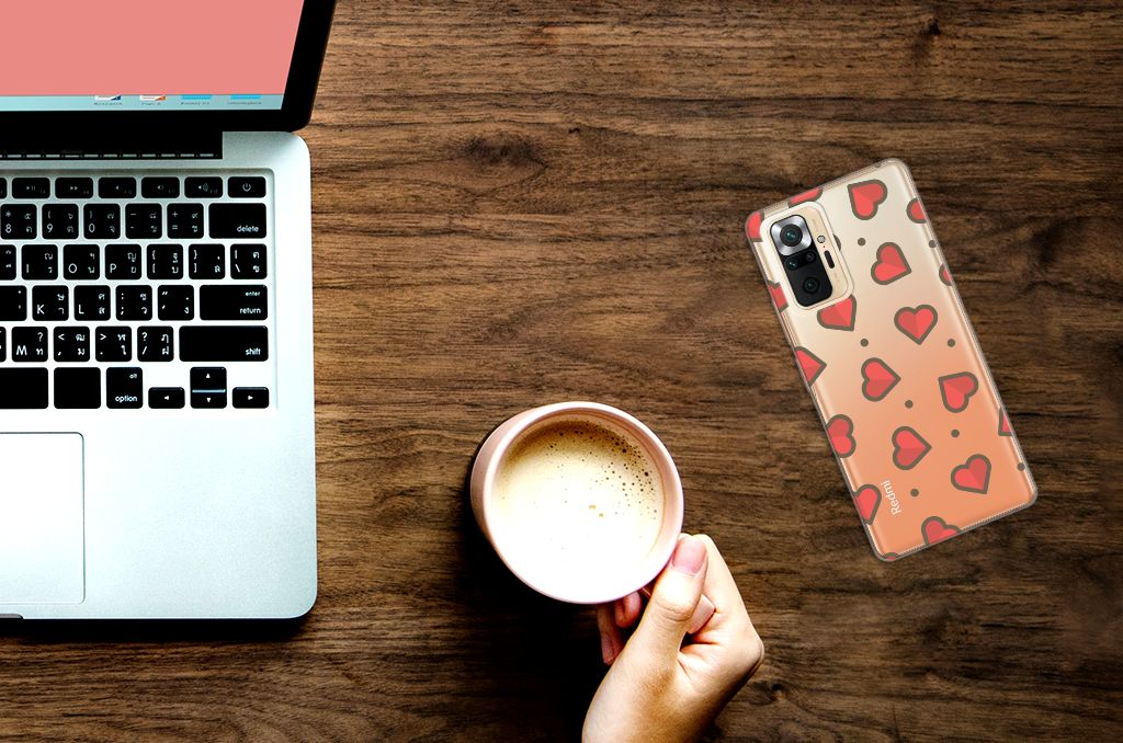 Xiaomi Redmi Note 10 Pro TPU bumper Hearts B2C Telecom