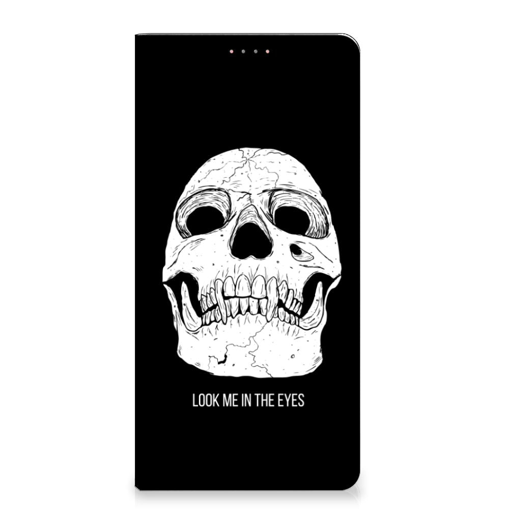 Mobiel BookCase Samsung Galaxy A13 (4G) Skull Eyes - B2C Telecom
