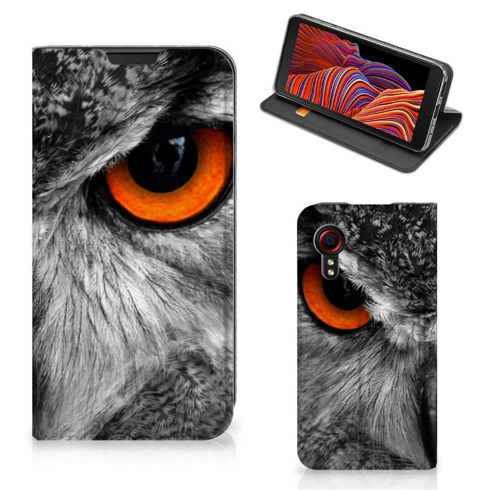 Samsung Galaxy Xcover 5 Hoesje maken Uil - B2C Telecom