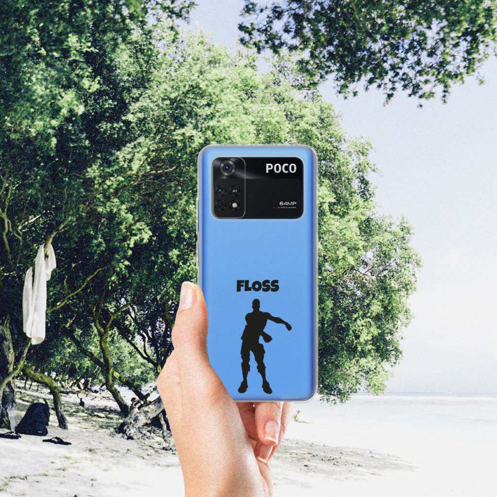 Xiaomi Poco M4 Pro 4G Telefoonhoesje met Naam Floss B2C Telecom