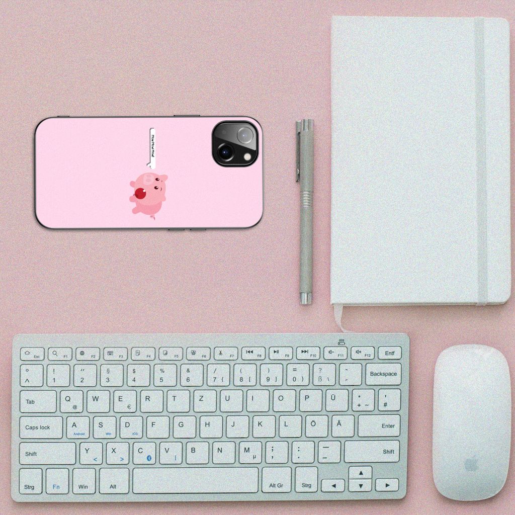 iPhone 14 Plus Hoesje Pig Mud B2C Telecom