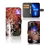 iPhone 13 Pro Max Wallet Case met Pasjes Vuurwerk met kleurrijke siervuurwerkprint en ruimte voor pasjes đ