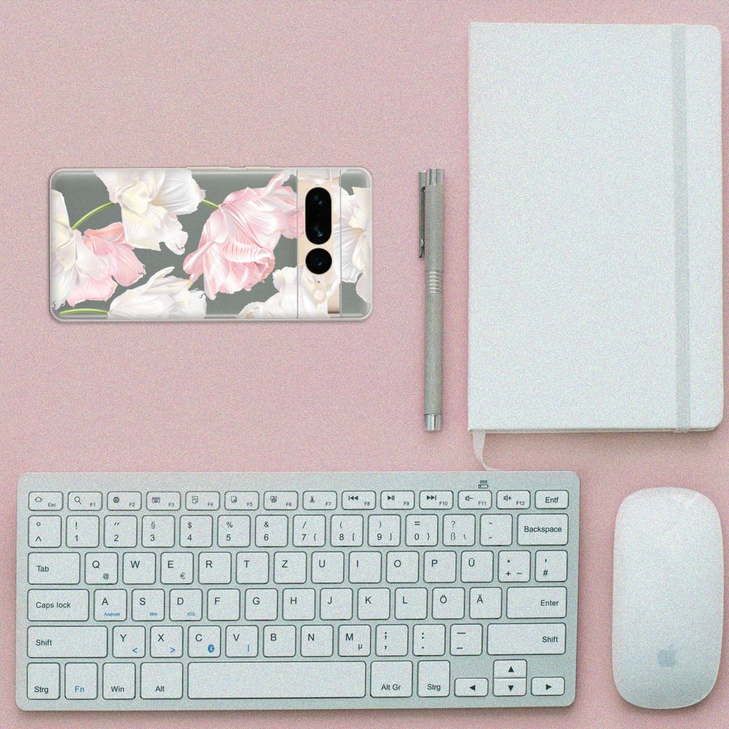 Google Pixel 7 Pro TPU Case Lovely Flowers B2C Telecom