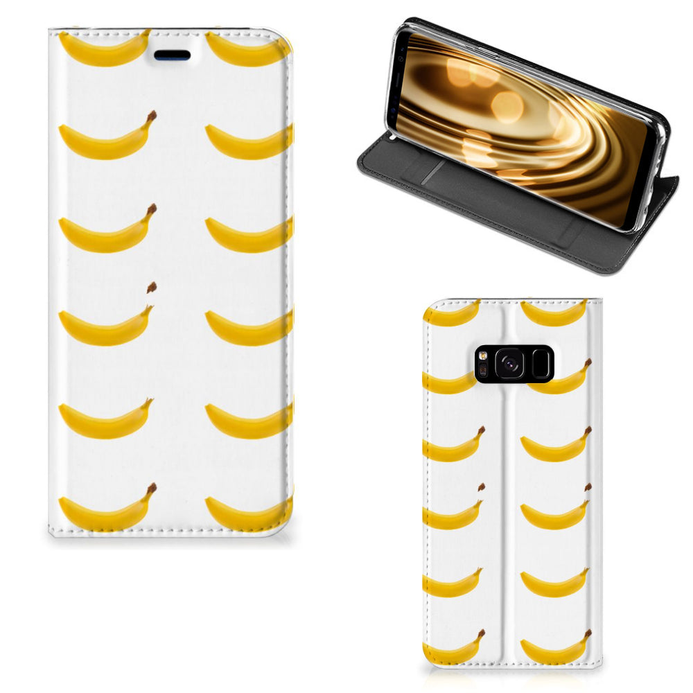Samsung Galaxy S8 Flip Style Cover Banana