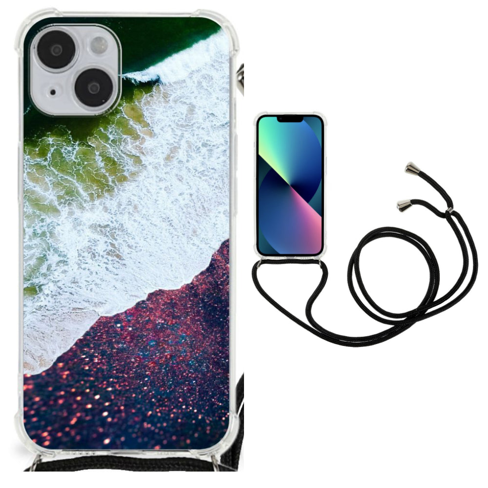iPhone 14 Plus Shockproof Case Sea in Space