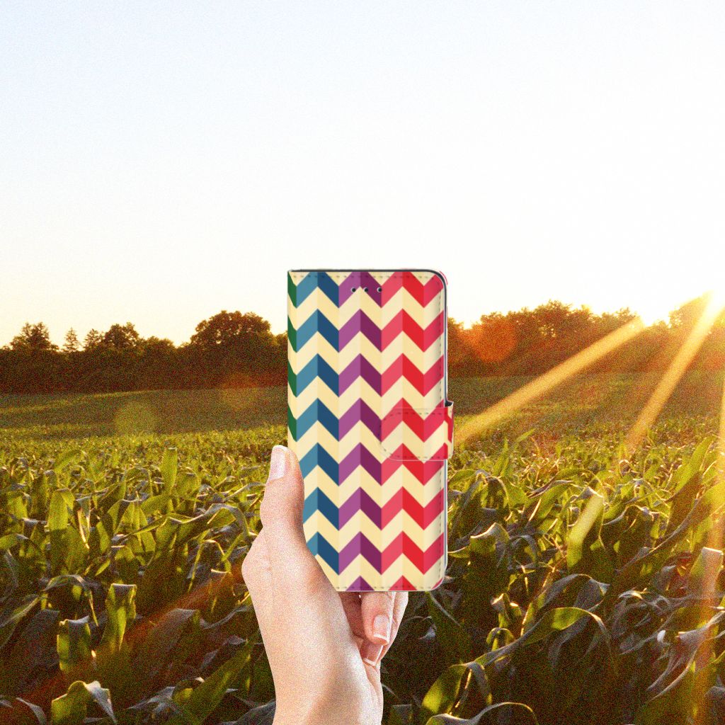 Honor 20 Pro Telefoon Hoesje Zigzag Multi Color