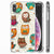 Apple iPhone Xs Max Case Anti-shock Vrolijke Uilen