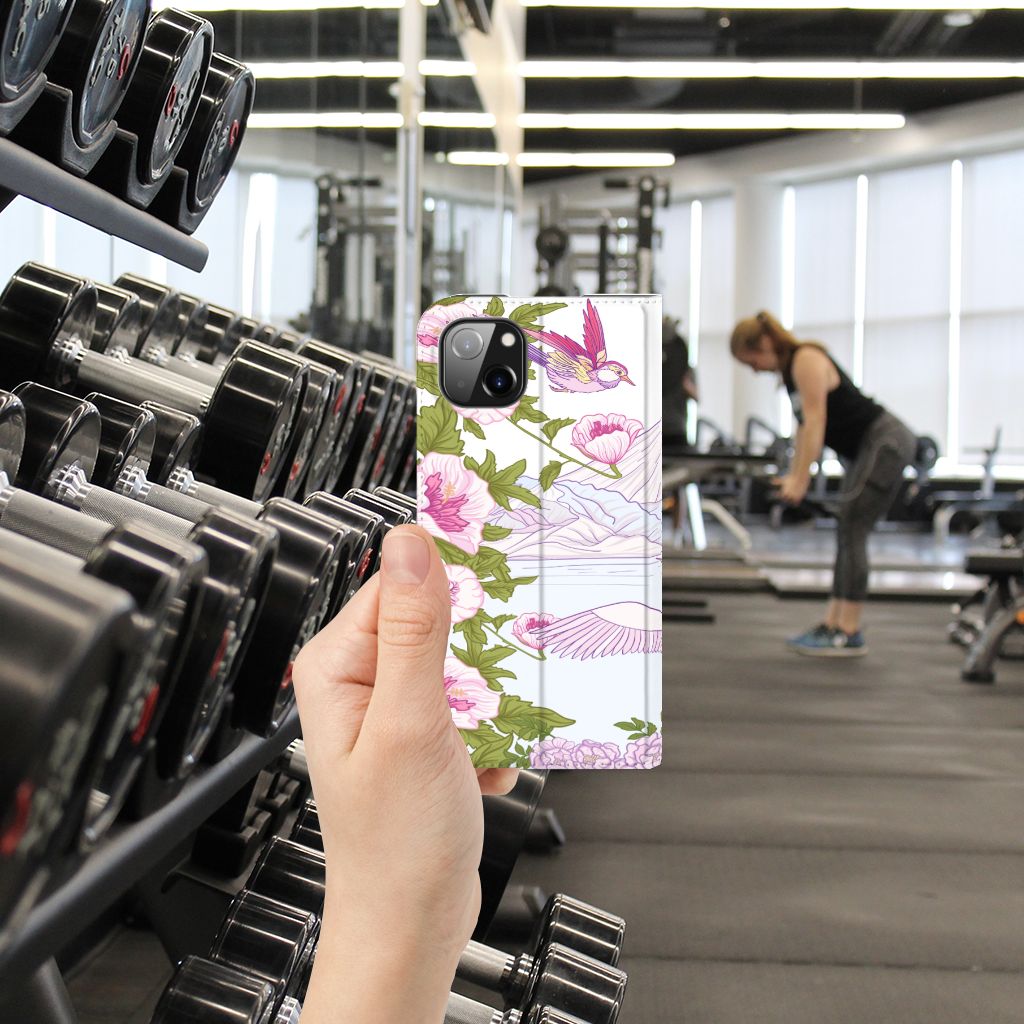 iPhone 14 Plus Hoesje maken Bird Standing