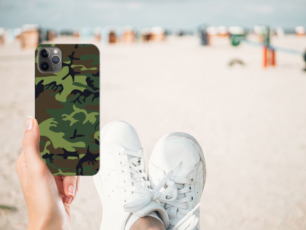 Apple iPhone 11 Pro Max TPU bumper Army Dark