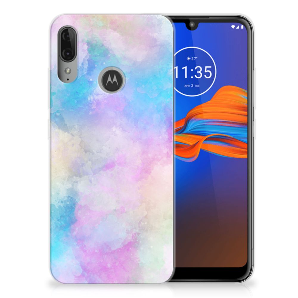 Hoesje maken Motorola Moto E6 Plus Watercolor Light