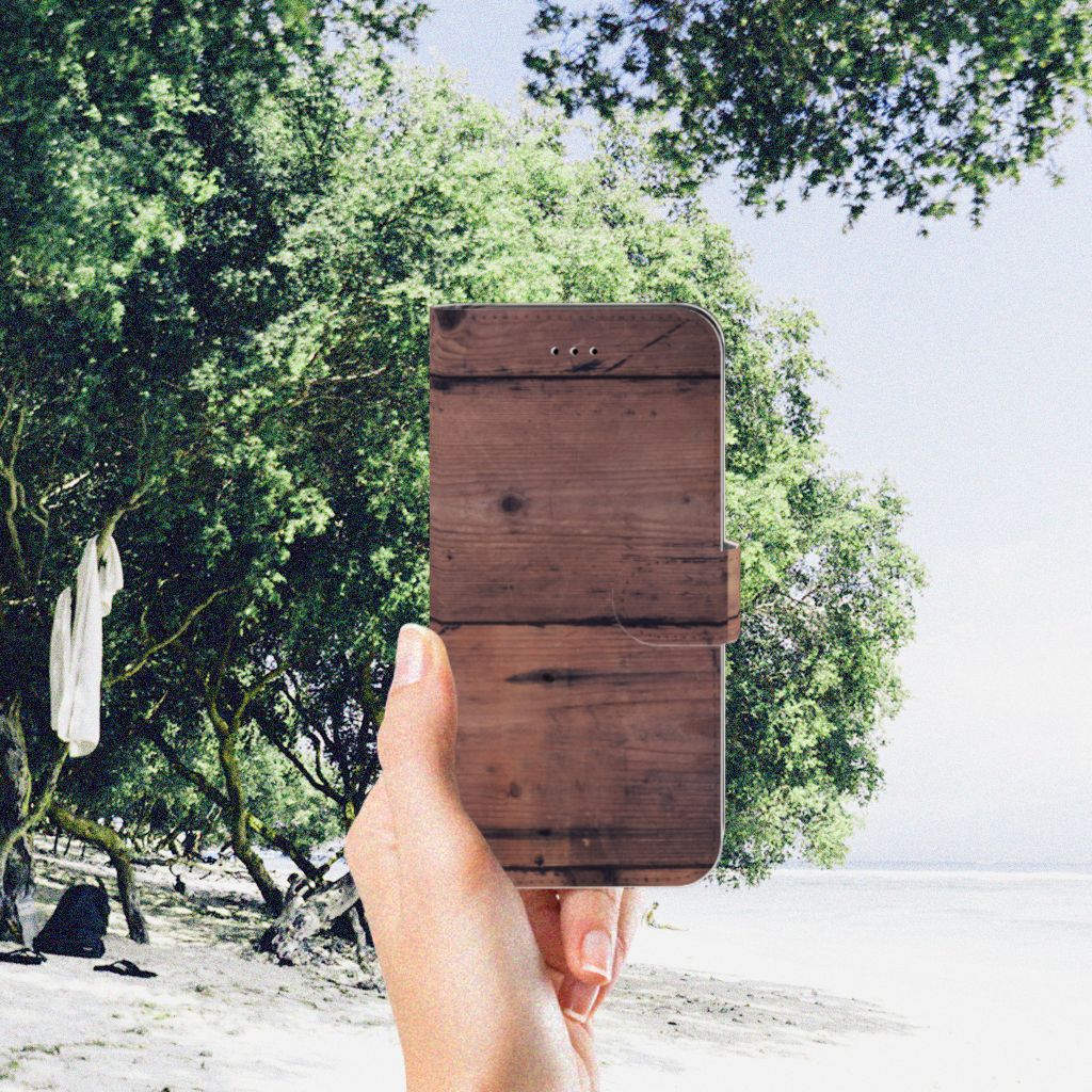 Apple iPhone 7 Plus | 8 Plus Book Style Case Old Wood