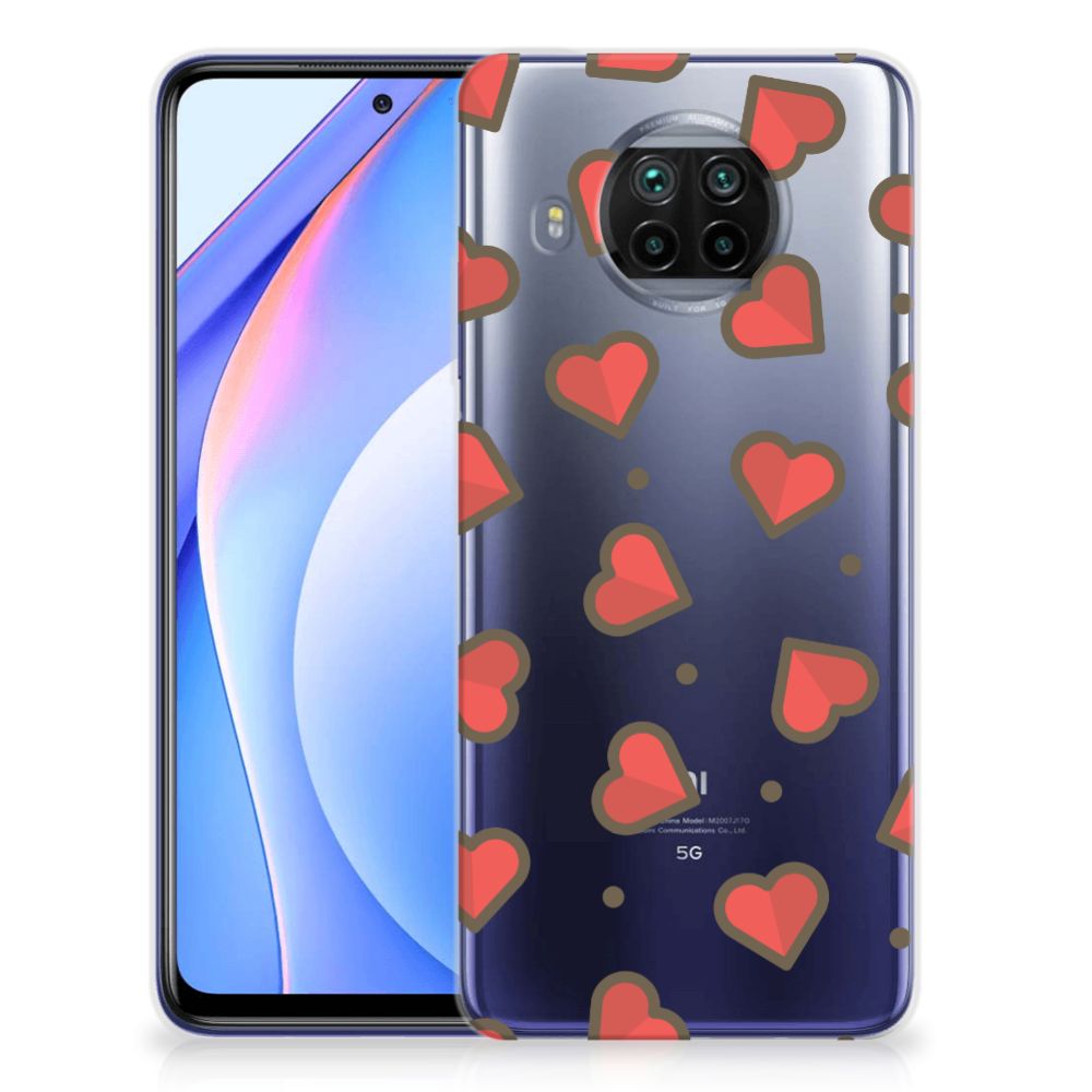 Xiaomi Mi 10T Lite TPU bumper Hearts B2C Telecom