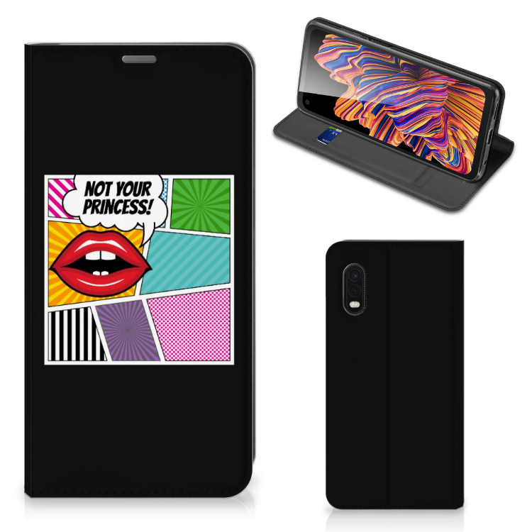 Samsung Xcover Pro Hippe Standcase Popart Princess - B2C Telecom