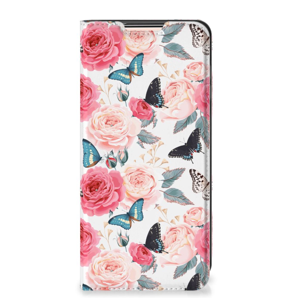 Xiaomi Redmi Note 10/10T 5G | Poco M3 Pro Smart Cover Butterfly Roses - B2C Telecom