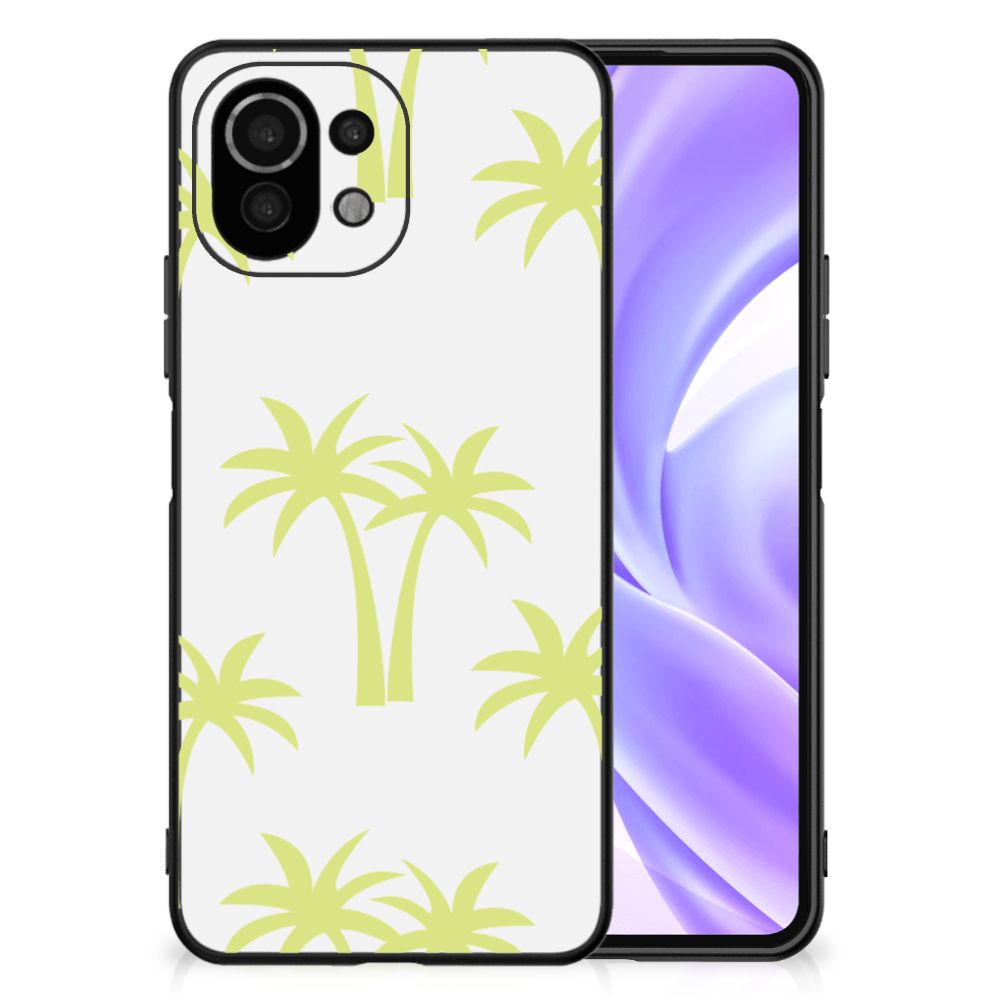 Xiaomi 11 Lite 5G NE | Mi 11 Lite Bloemen Hoesje Palmtrees B2C Telecom