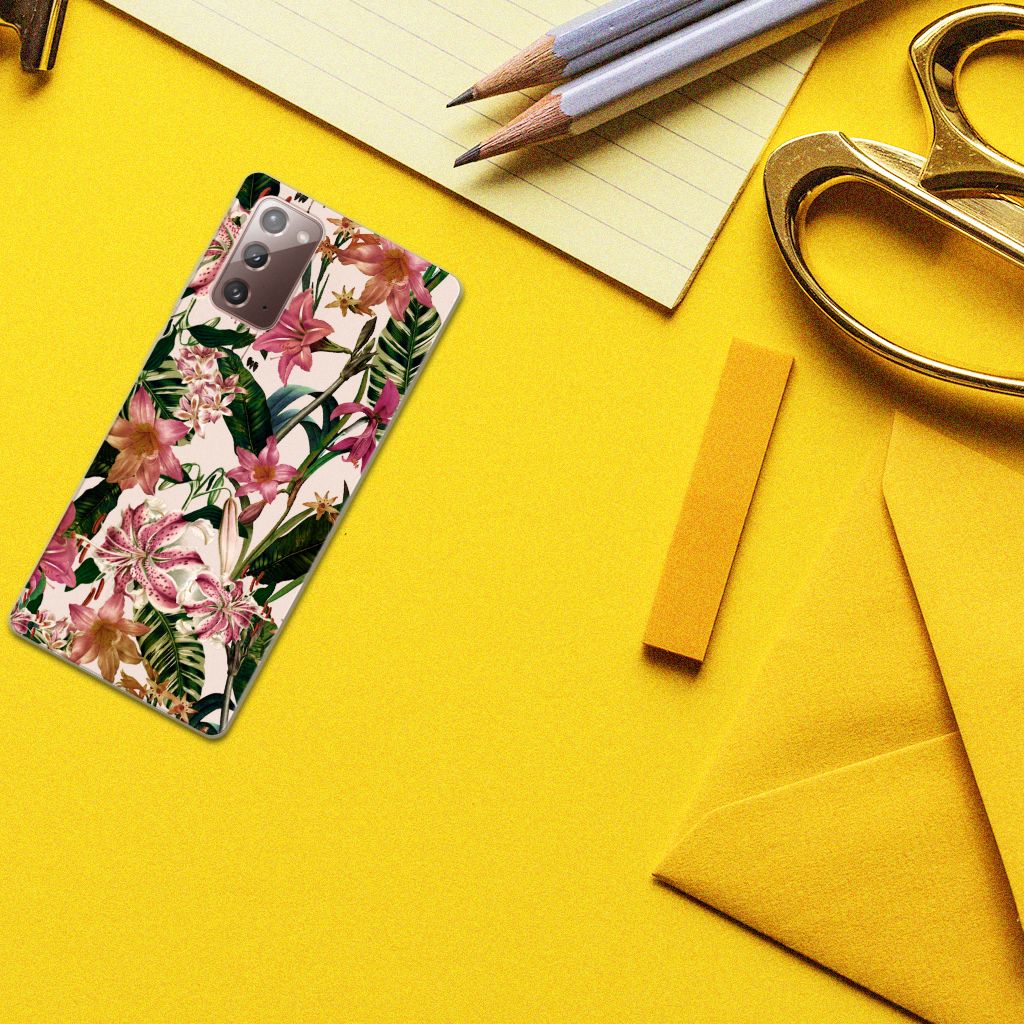 Samsung Note 20 TPU Case Flowers B2C Telecom