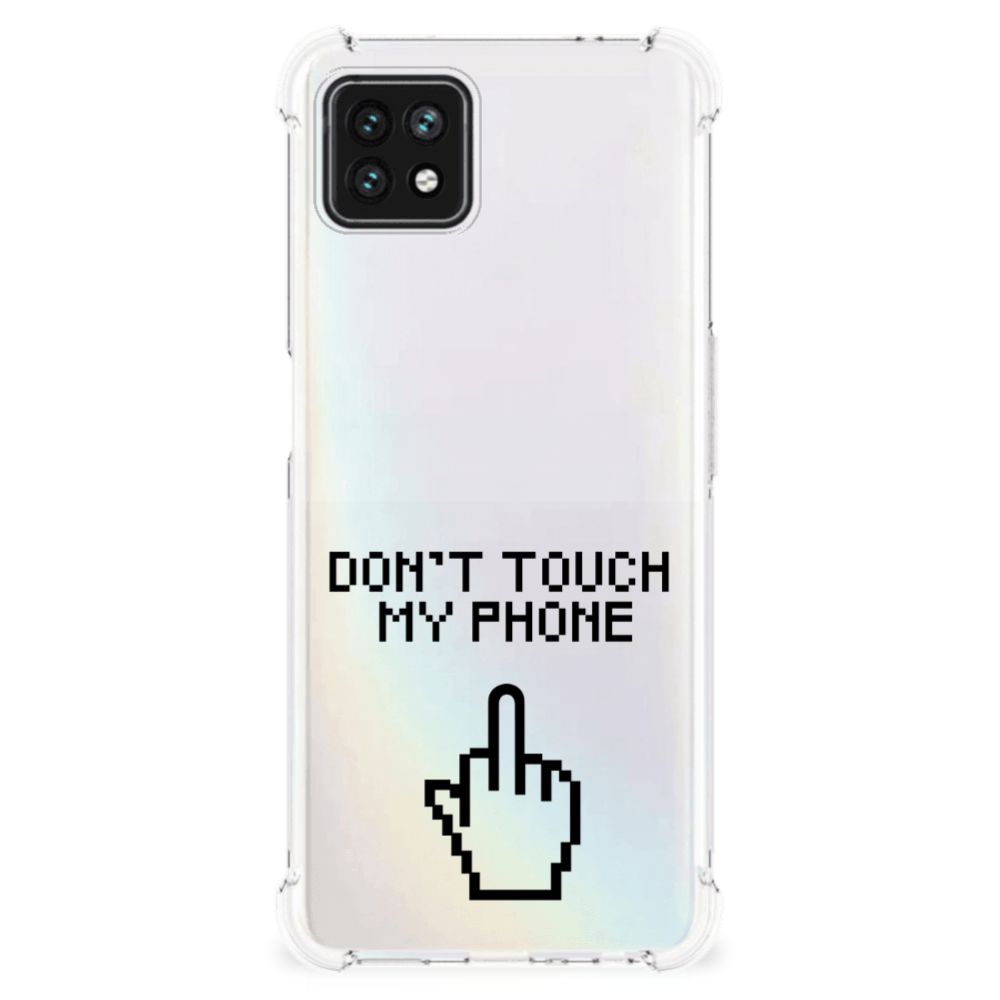 OPPO A53 5G | A73 5G Anti Shock Case Finger Don't Touch My Phone B2C Telecom