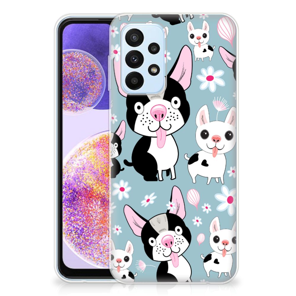 Samsung Galaxy A23 TPU Hoesje Hondjes B2C Telecom