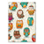 Lenovo Tab 10 | Tab 2 A10-30 Back Case Vrolijke Uilen - B2C Telecom