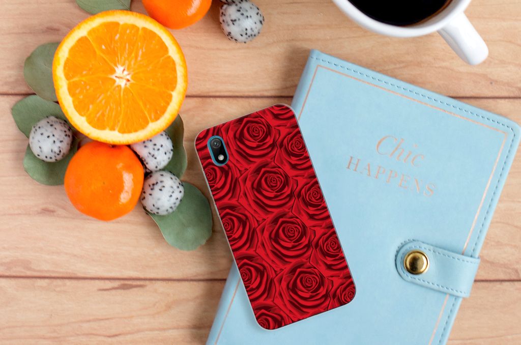 Huawei Y5 (2019) TPU Case Red Roses